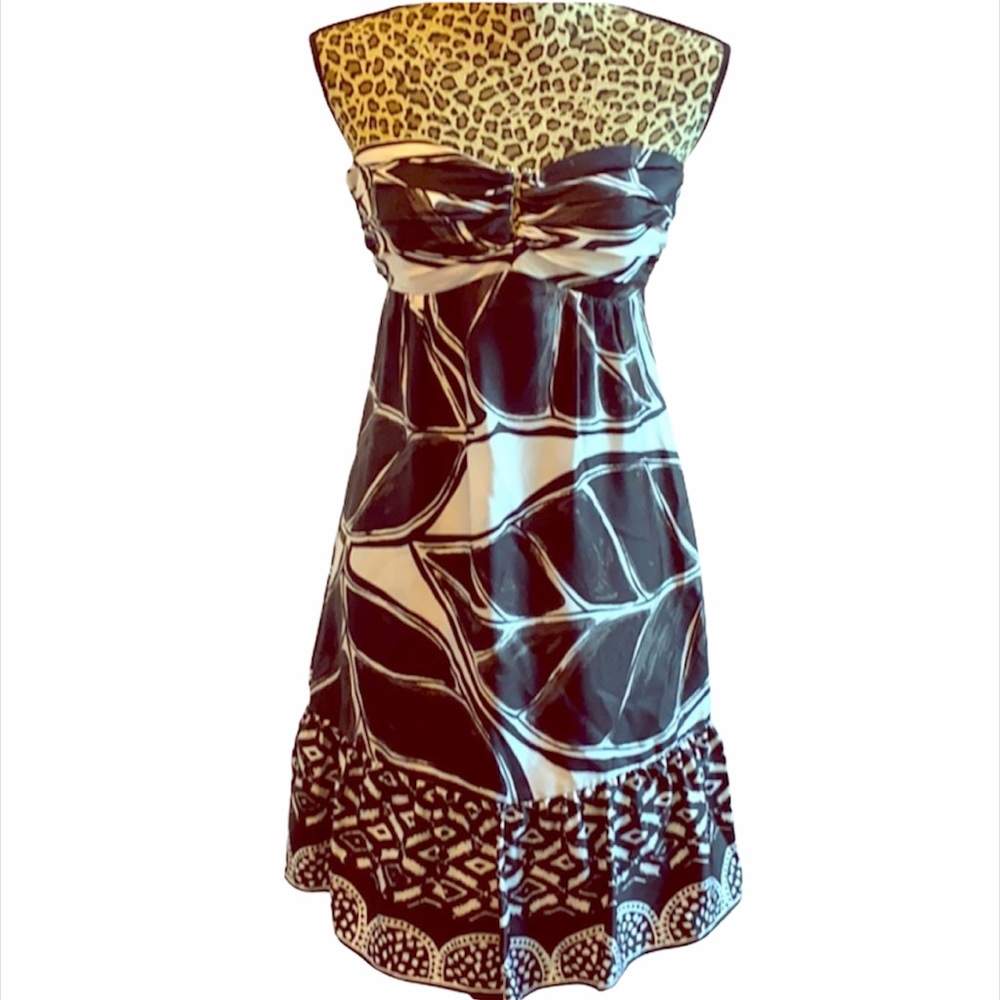 White House Black Market empire waist dress